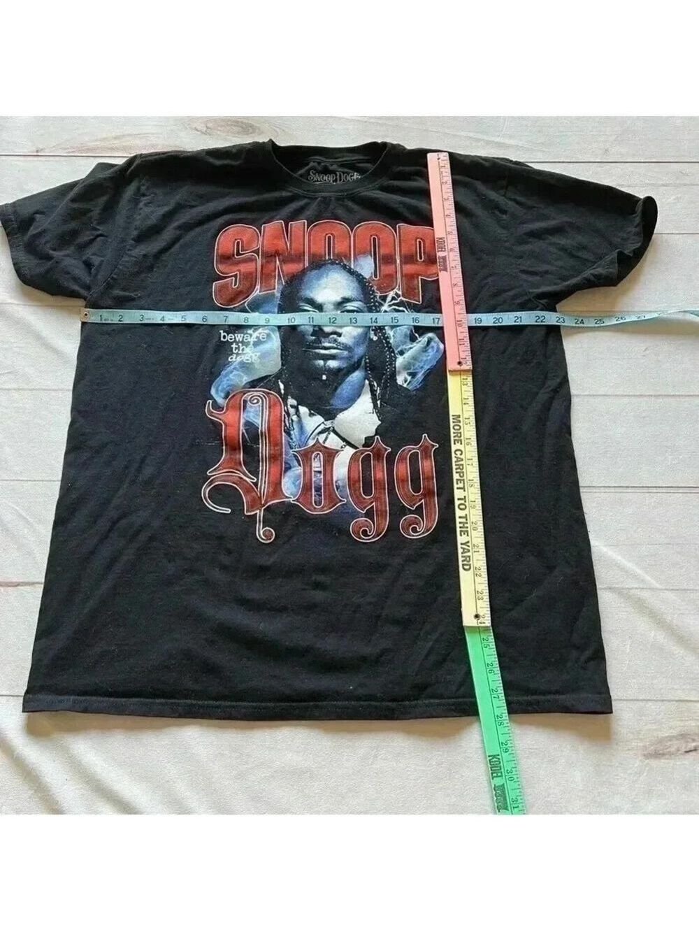 Snoop Dogg Beware Of The Dogg Logo Music T-Shirt Unisex Adults 1X Rapper… - Picture 5 of 5